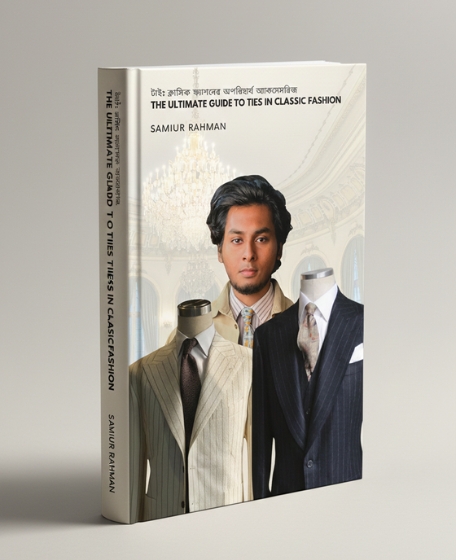 Wear a tie like a pro ebook cover featuring classic menswear tie styles and knot guide